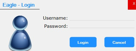 Login window